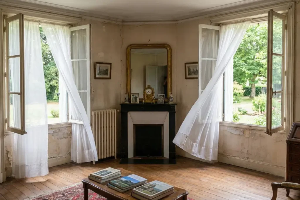 Opening windows to improve airflow and help how to make old house smell good naturally